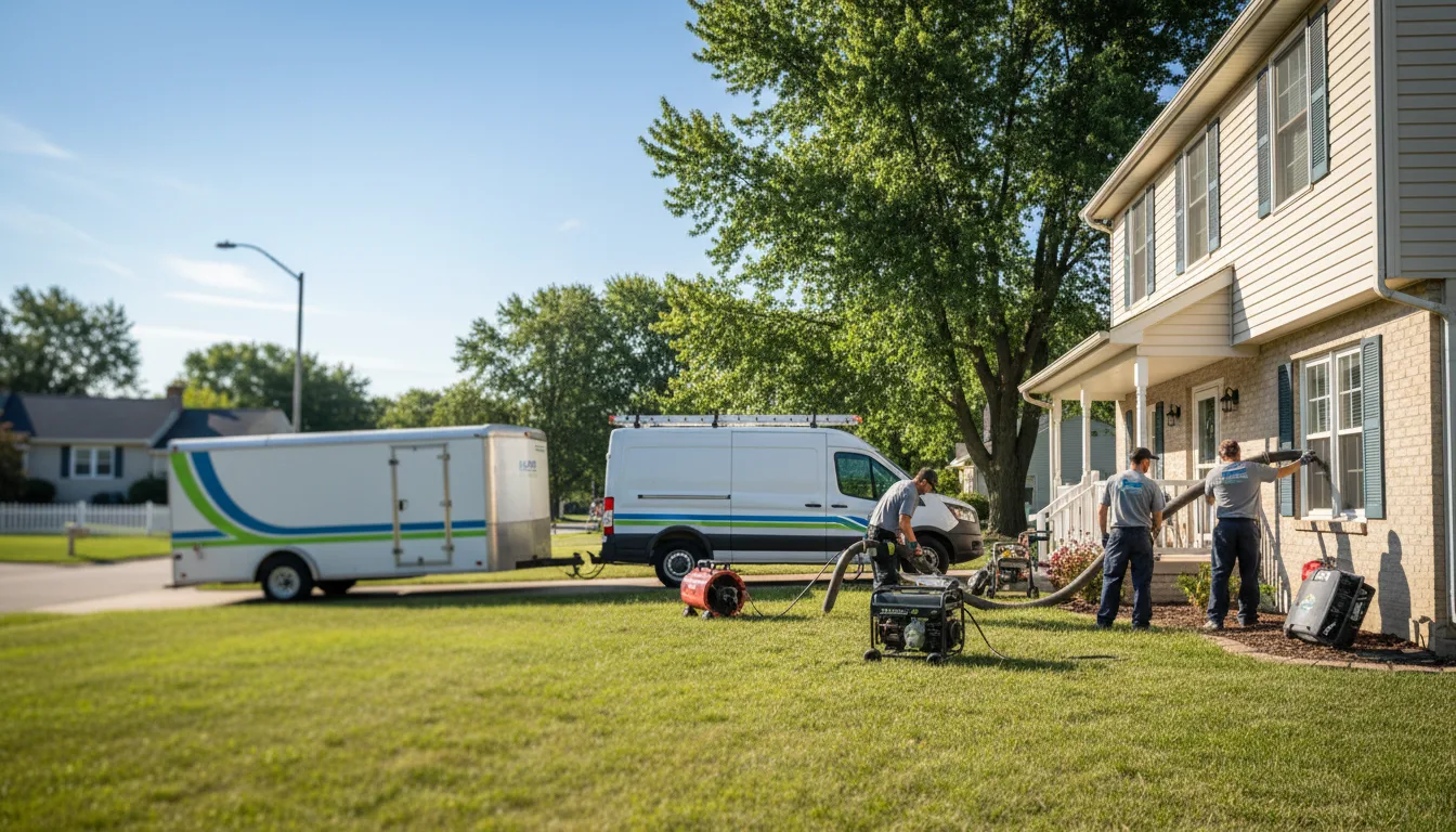 Flooded Basement Restoration And Cleanup With Repair in Reynolds, IN near me